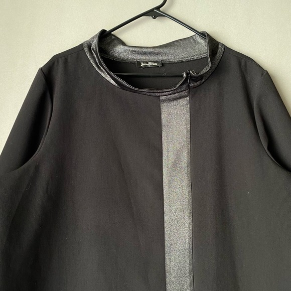 JEUNE MERE sz XL zip metallic cloak - Picture 5 of 12